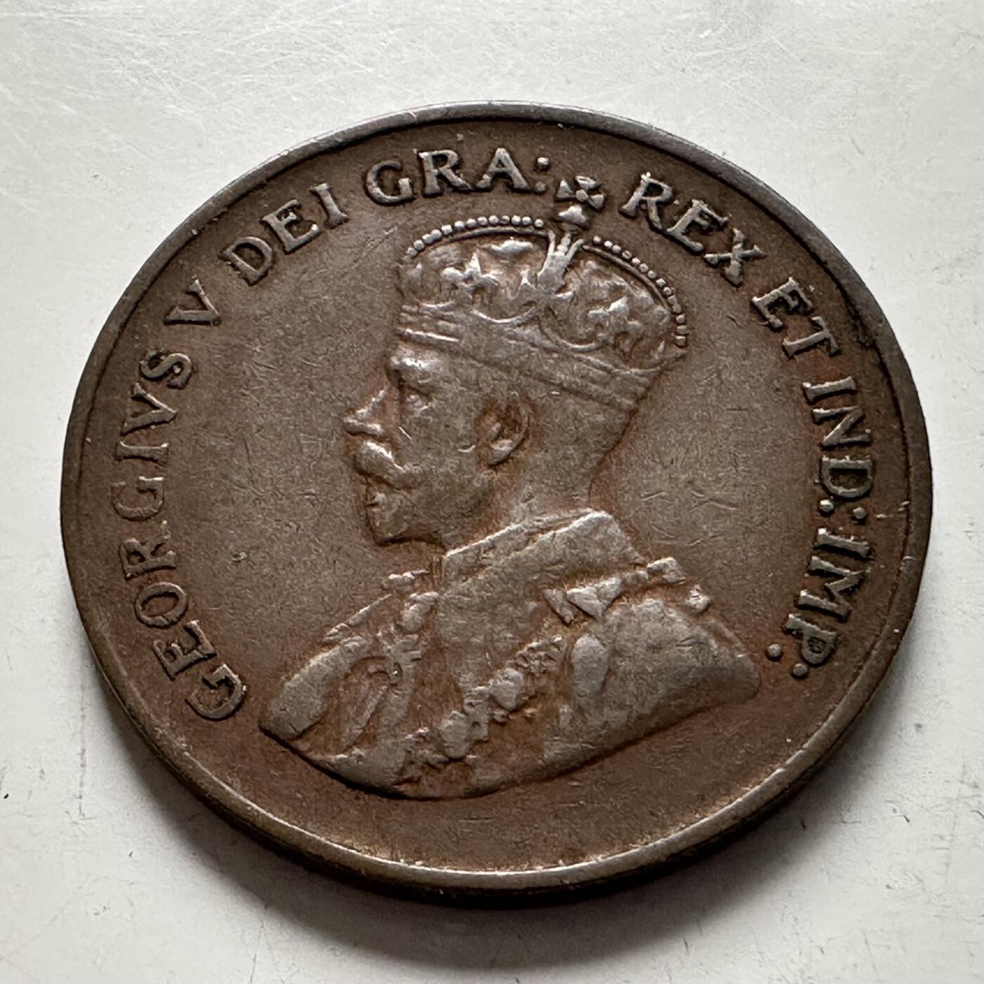 🌹外币初藏🌹🐯2025年第136场  每周二四六晚8️⃣点 接代拍 加拿大1931年一分