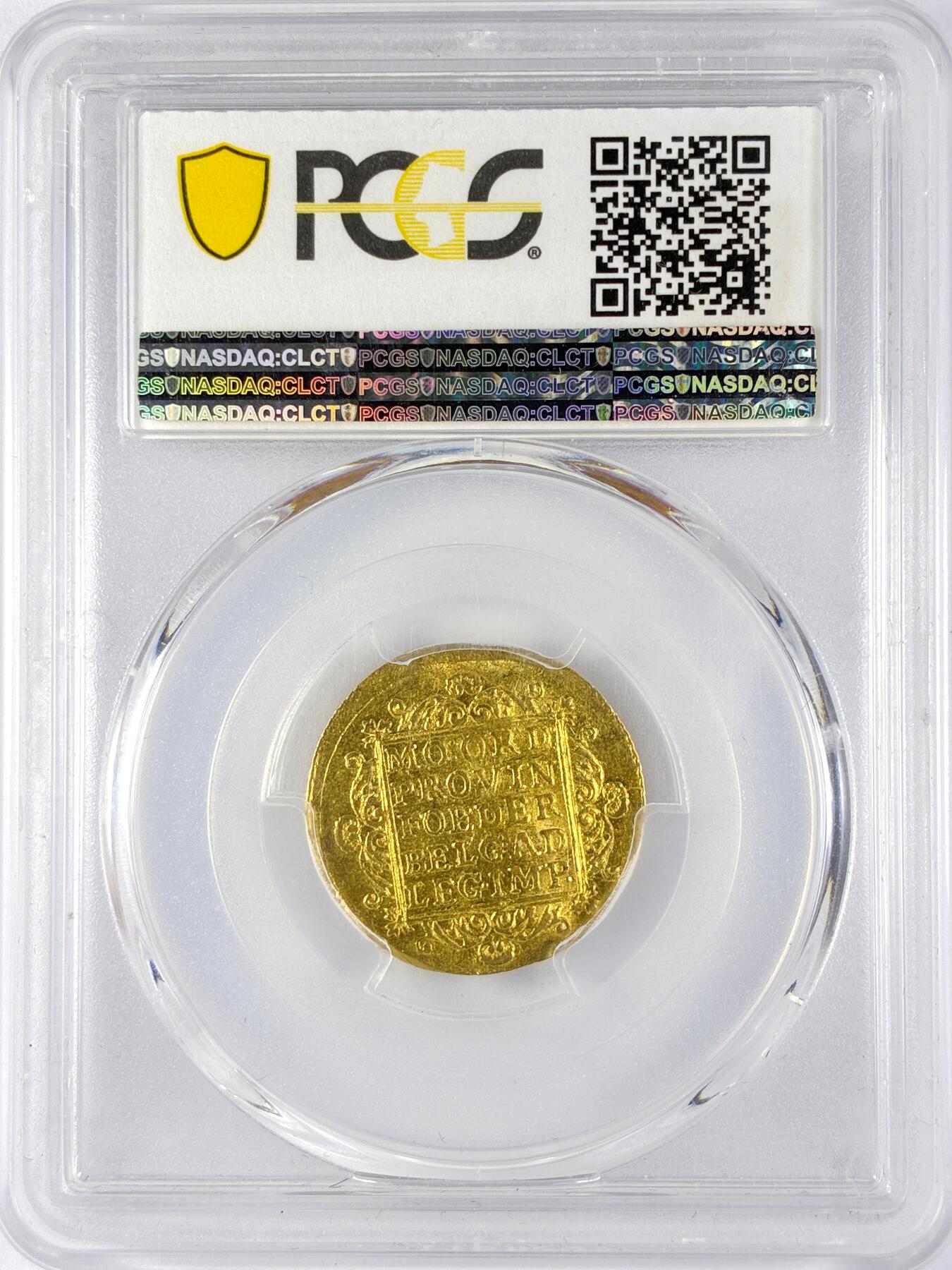 【雨安】【直播拍卖】【世界币章119期-评级币】2025-12-06 周六 19:30 保真 [金币] Netherlands 荷兰 共和国 荷兰省 1杜卡特 1780年  PCGS-MS62 唯一冠军分