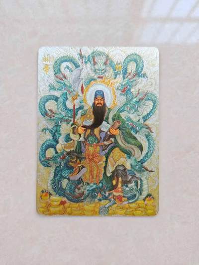 龙虎卡牌六六场 （无佣金，周六结拍，欢迎送拍） - 粗闪卡 茉莉盲包 王三荀 关帝