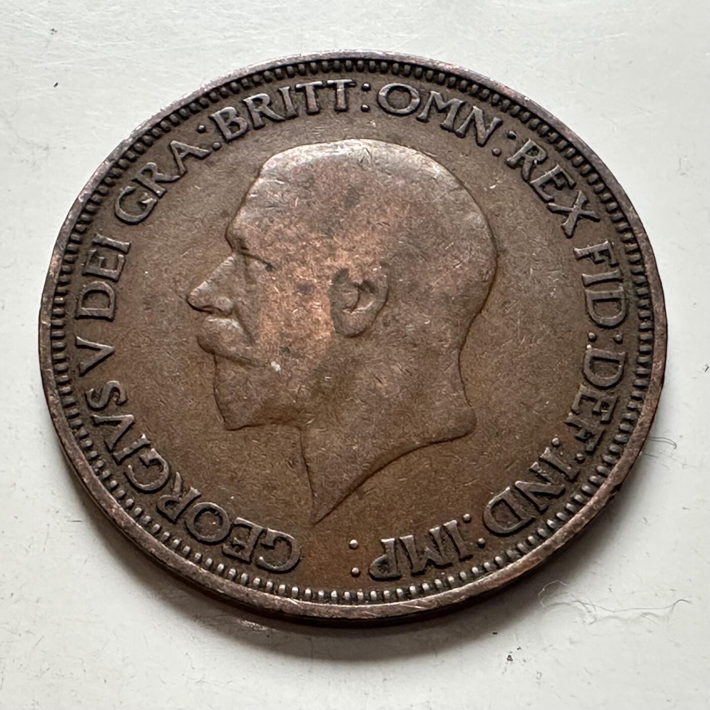 🌹外币初藏🌹🐯2025年第136场  每周二四六晚8️⃣点 接代拍 英国1930年1/2便士