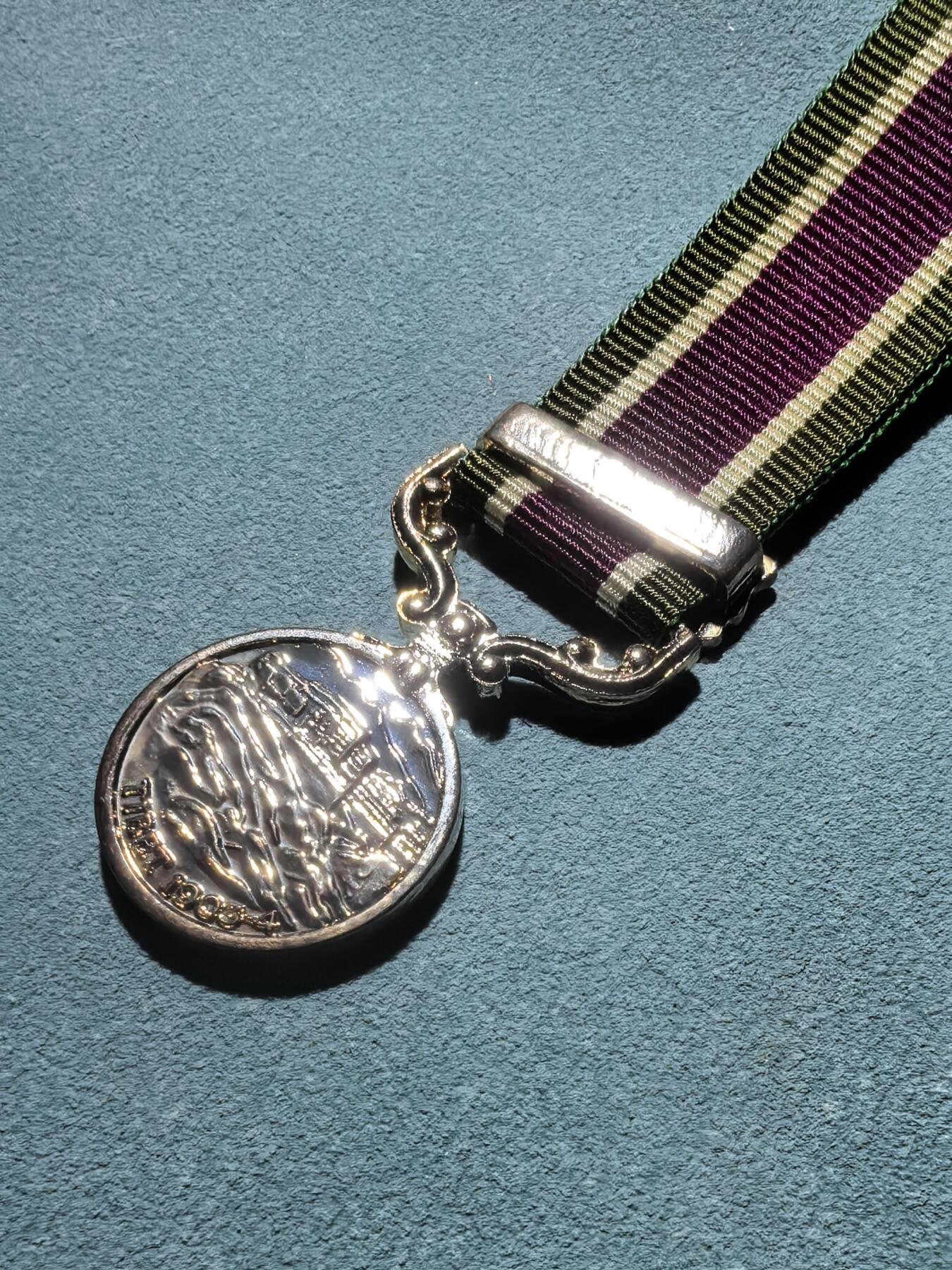 盛世勋华——号角文化勋章邮票专场拍卖第291期 英国的1903-4西藏奖章迷你章 带江孜饰条