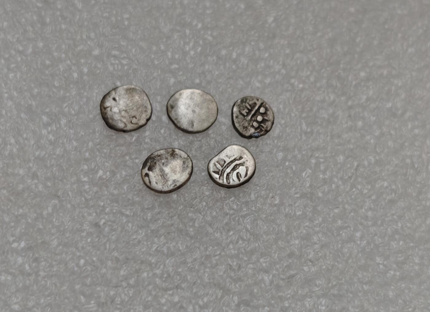 瓶子🏺第219期拍卖会  中亚早期伊斯兰国家打制银币5枚