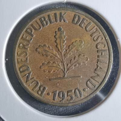 沼泽如烟--第922场 - 德国1950年10芬尼