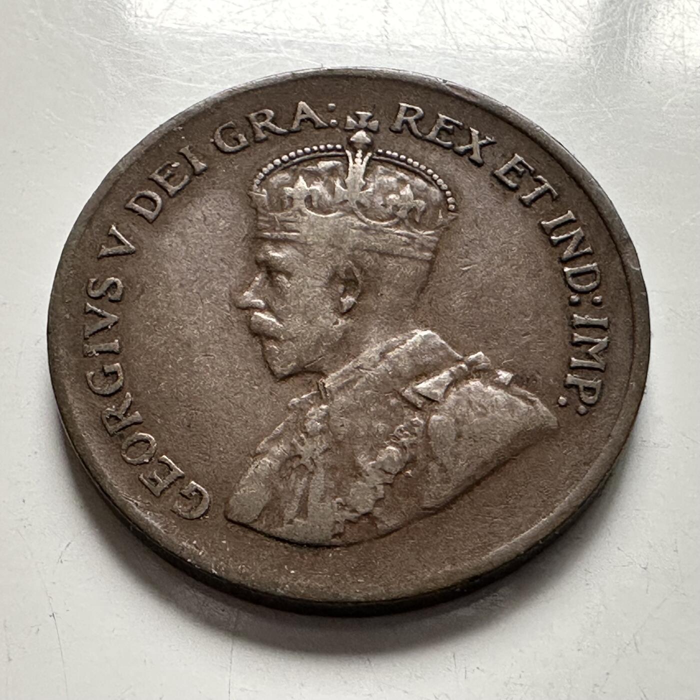 🌹外币初藏🌹🐯2025年第136场  每周二四六晚8️⃣点 接代拍 加拿大1927年一分