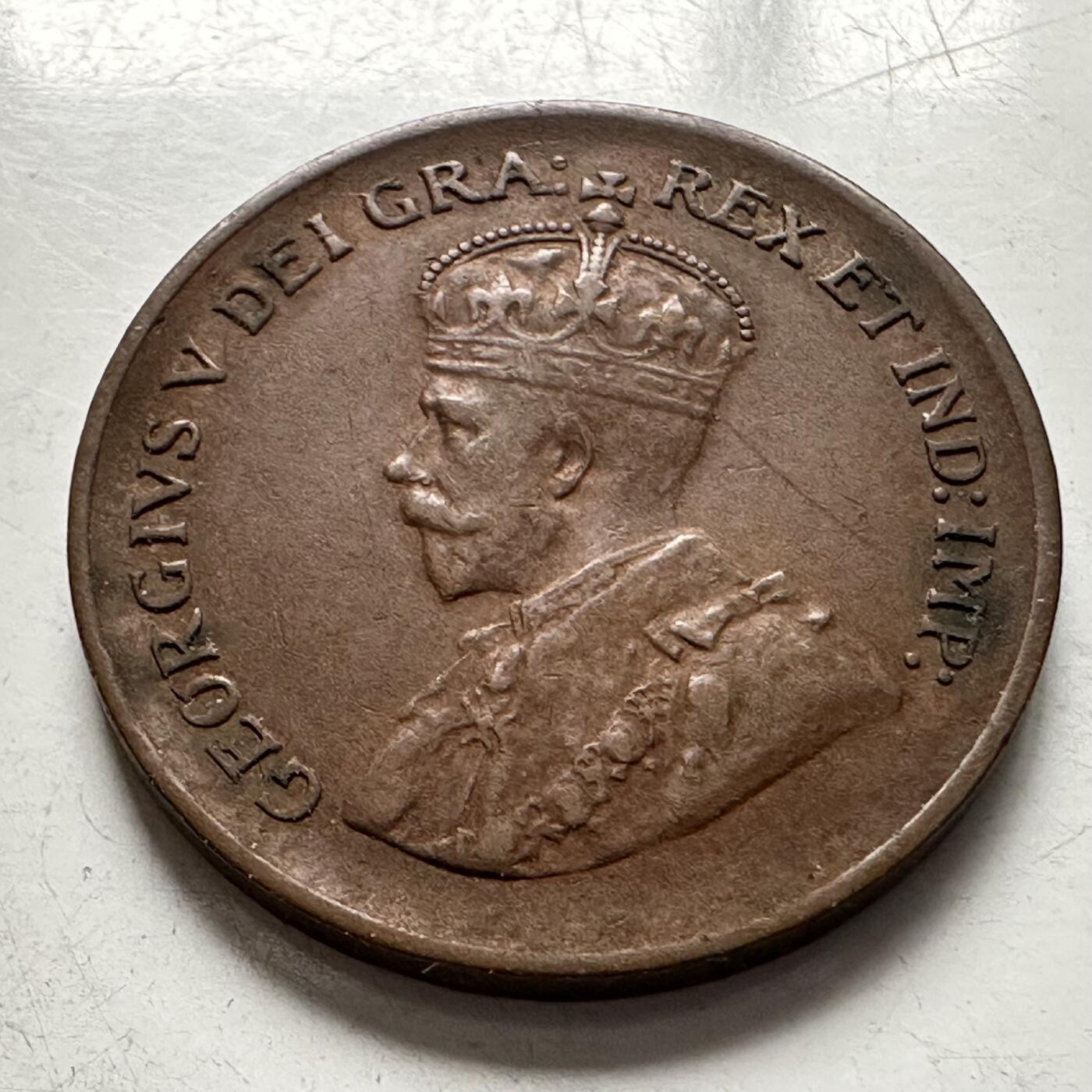 🌹外币初藏🌹🐯2025年第136场  每周二四六晚8️⃣点 接代拍 加拿大1936年一分