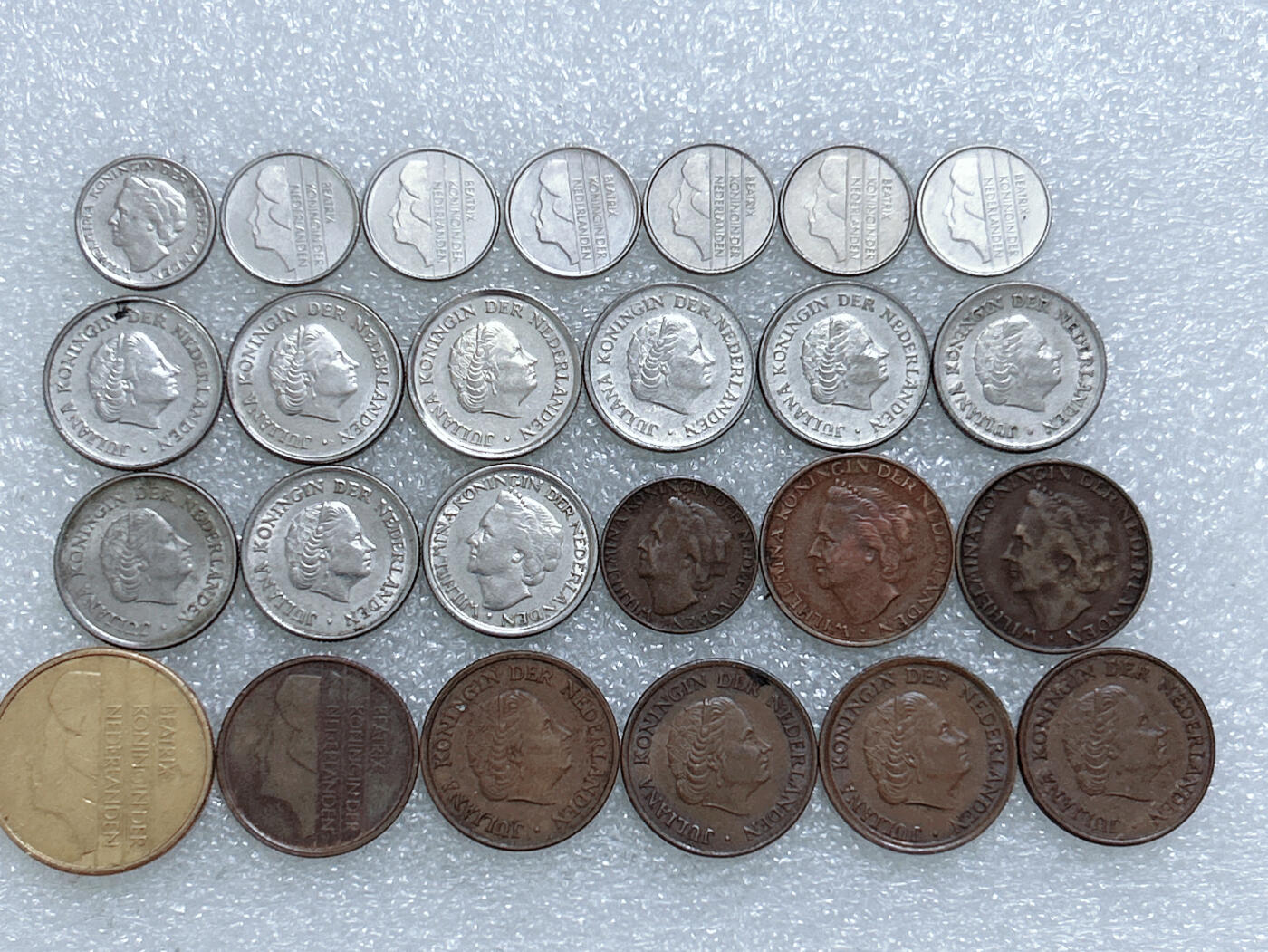 第一海外回流一元起拍收藏 散集专场  第275期 荷兰硬币🇳🇱25枚