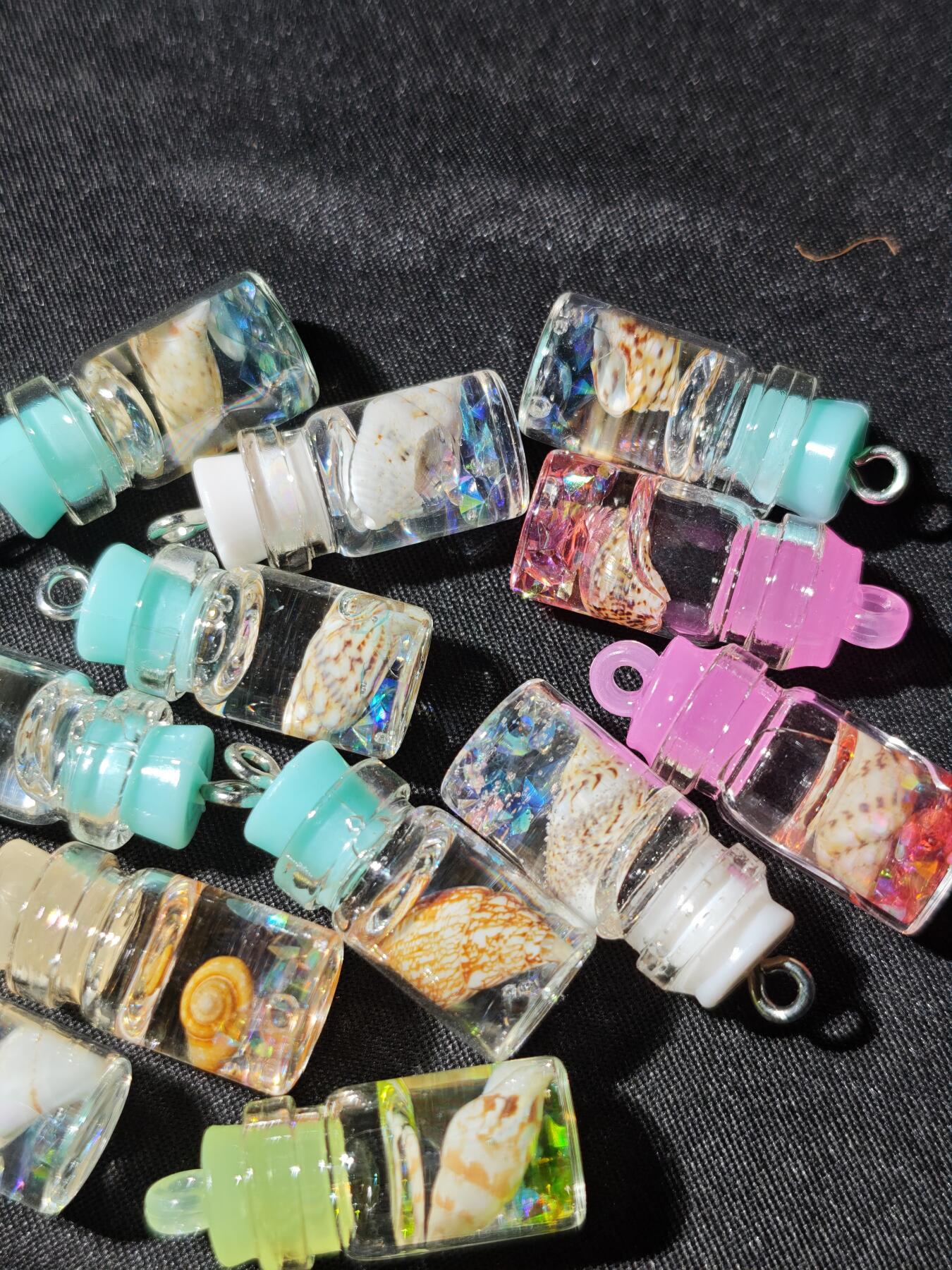 91期回流戒指饰品杂件纪念章丝路钱币专场 贝壳玻璃瓶