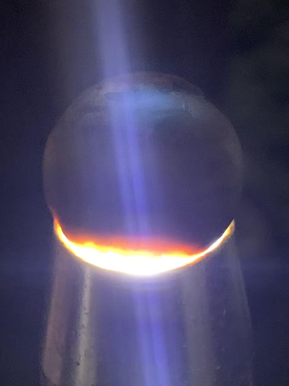 亚光战国红玛瑙手工雕刻佛字随形圆珠一颗