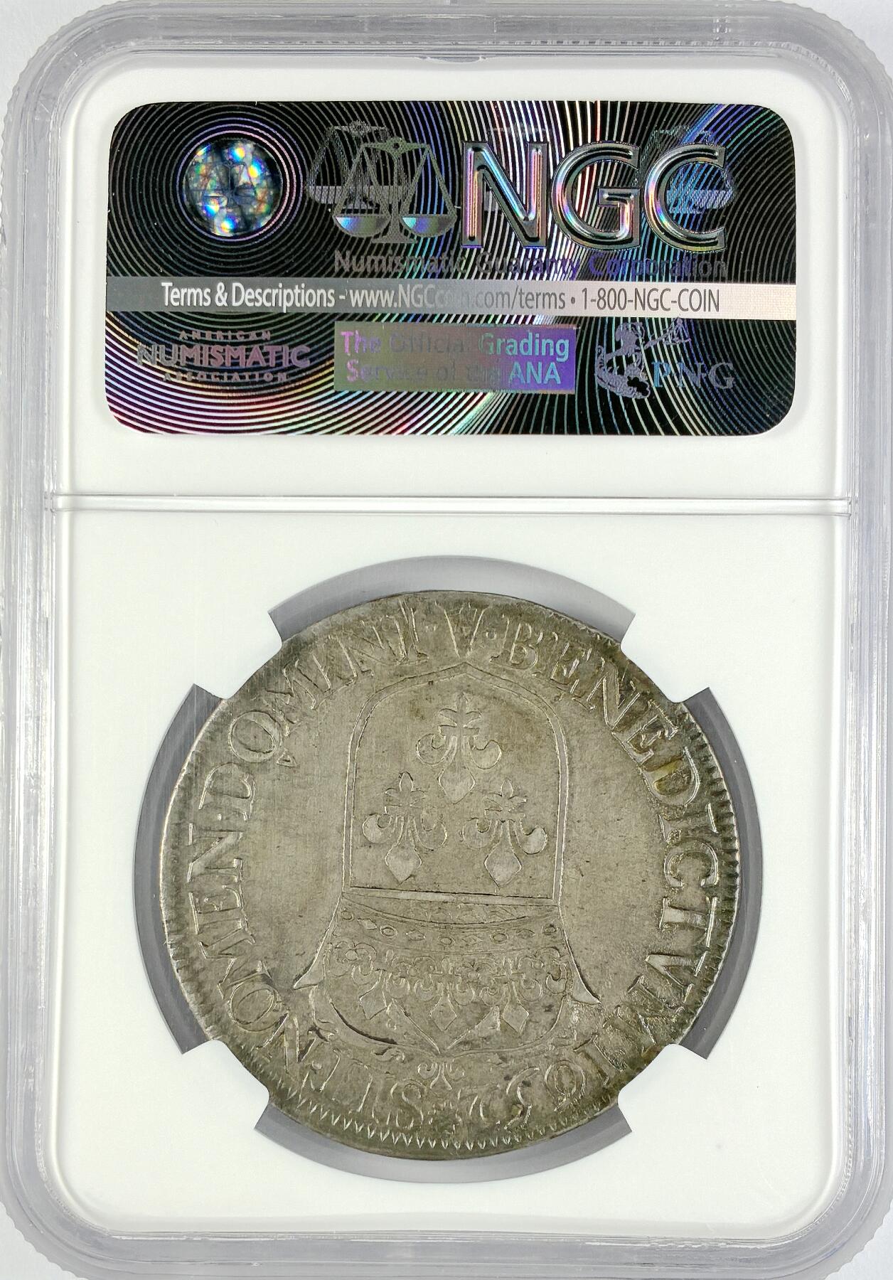 【雨安】【直播拍卖】【世界币章119期-评级币】2025-12-06 周六 19:30 保真 [评级法国] France 法国 1埃居 1652年 路易十四  NGC-XF45