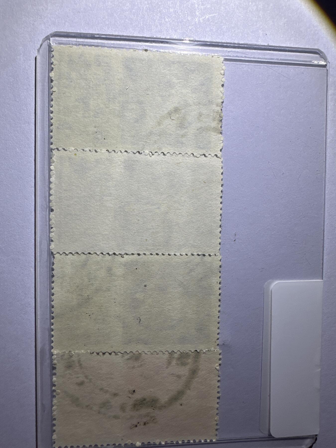 12.6邮票专场 墨西哥1947年美墨战役百年军官纪念4枚信销