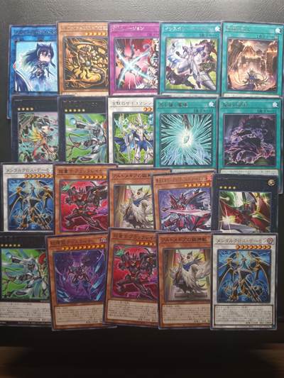 荟藏Assembly特殊场甲号——卡牌处理 - 游戏王日文日版/国版混合R闪卡批量20张批量8 个别正常微弯曲