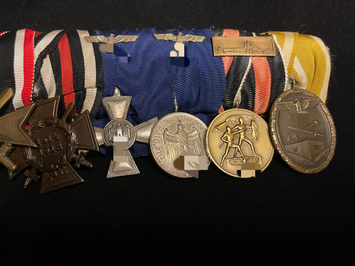 勋章专场 极少见德三七联排