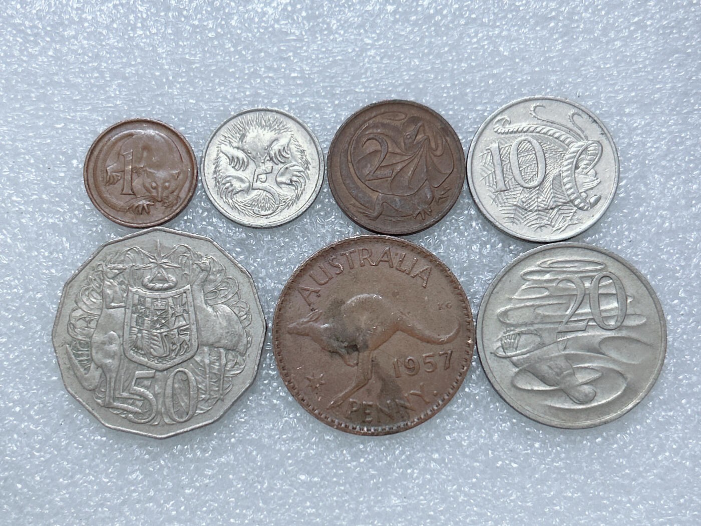 第一海外回流一元起拍收藏 散集专场  第275期 澳大利亚硬币 7枚