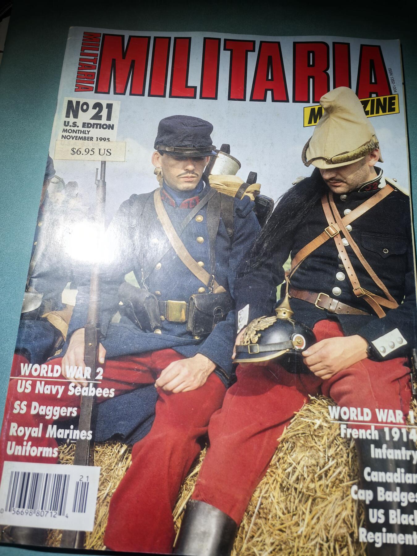 盛世勋华——号角文化勋章邮票专场拍卖第291期 法国出版英语版Militaria杂志 1995年11月第21期 50页