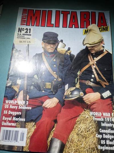 盛世勋华——号角文化勋章邮票专场拍卖第292期 - 法国出版英语版Militaria杂志 1995年11月第21期 50页