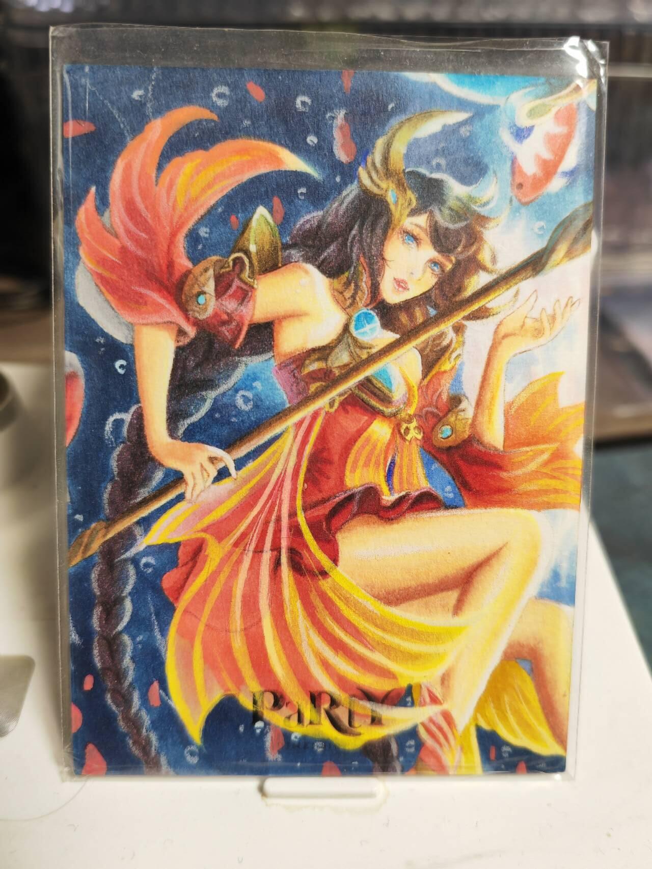 阳大大卡牌拍卖第85期（持续收拍品，周六晚上九点截拍，进群福利早知道） 【手绘卡】知名画师 ZF 王者荣耀 大乔