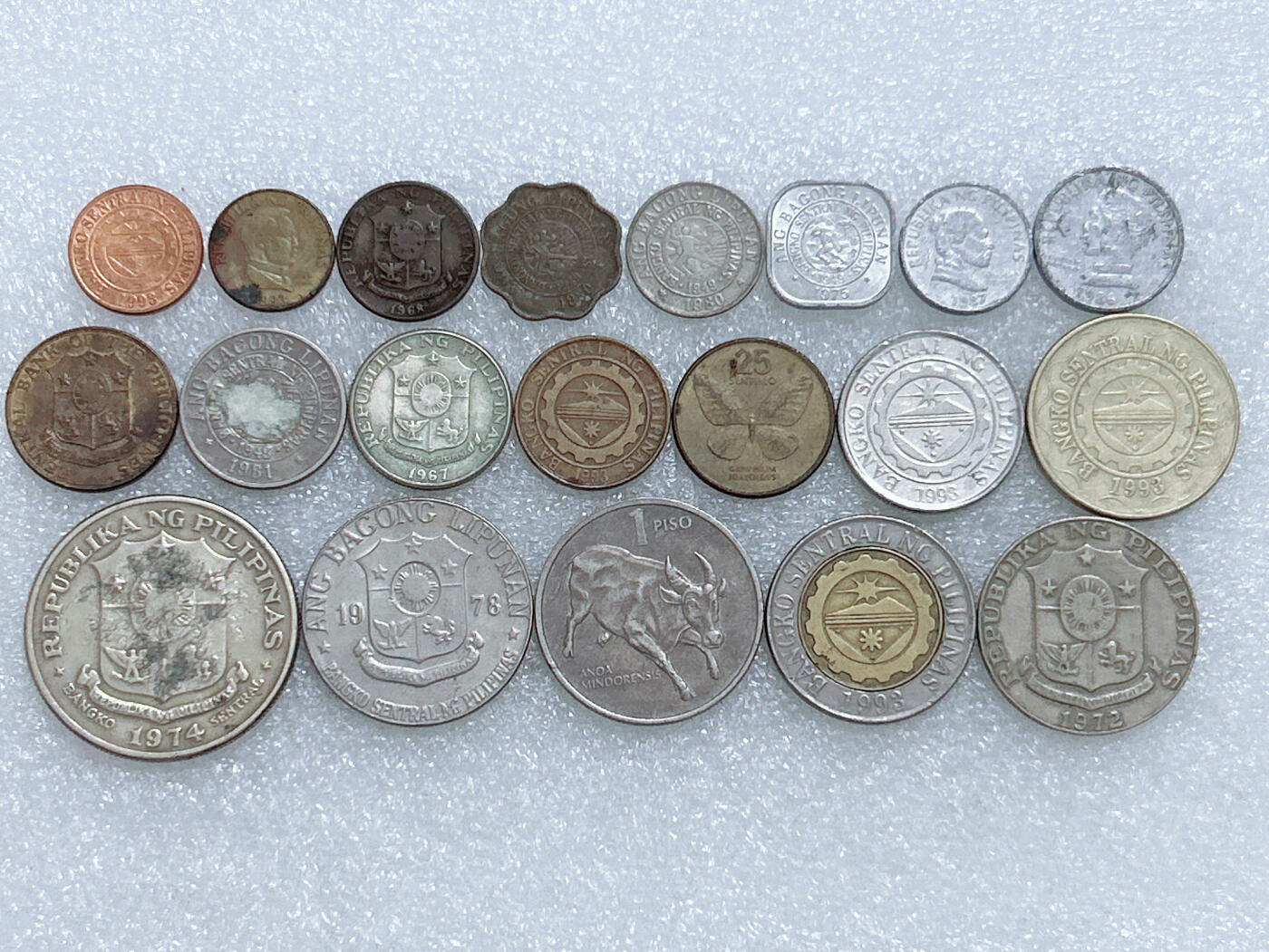 第一海外回流一元起拍收藏 散集专场  第275期 菲律宾硬币 20枚 无重复