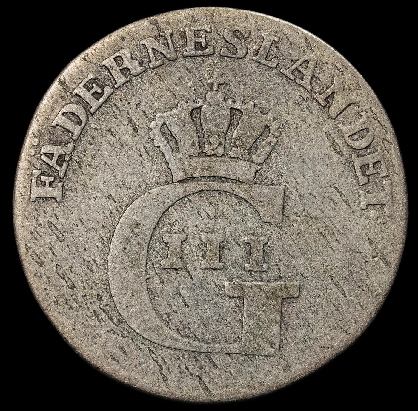 修遠堂世界钱币第九十六期 1777年瑞典1/12 RIKSDALER银币 4.06g