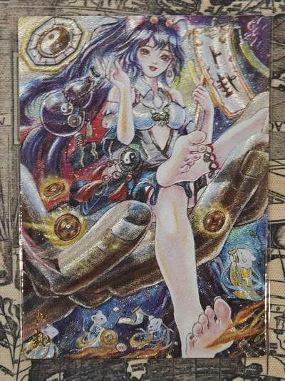 龙虎卡牌六六场 （无佣金，周六结拍，欢迎送拍） - 粗闪卡 卜卦