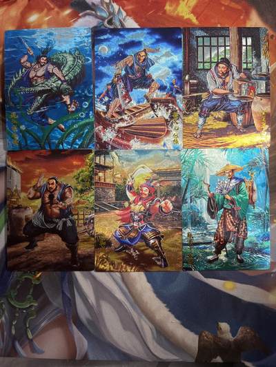 欢迎送拍、零成本上架，释放现金流，合理分配上拍卡品 - 【折光】奇典工作室水浒6张