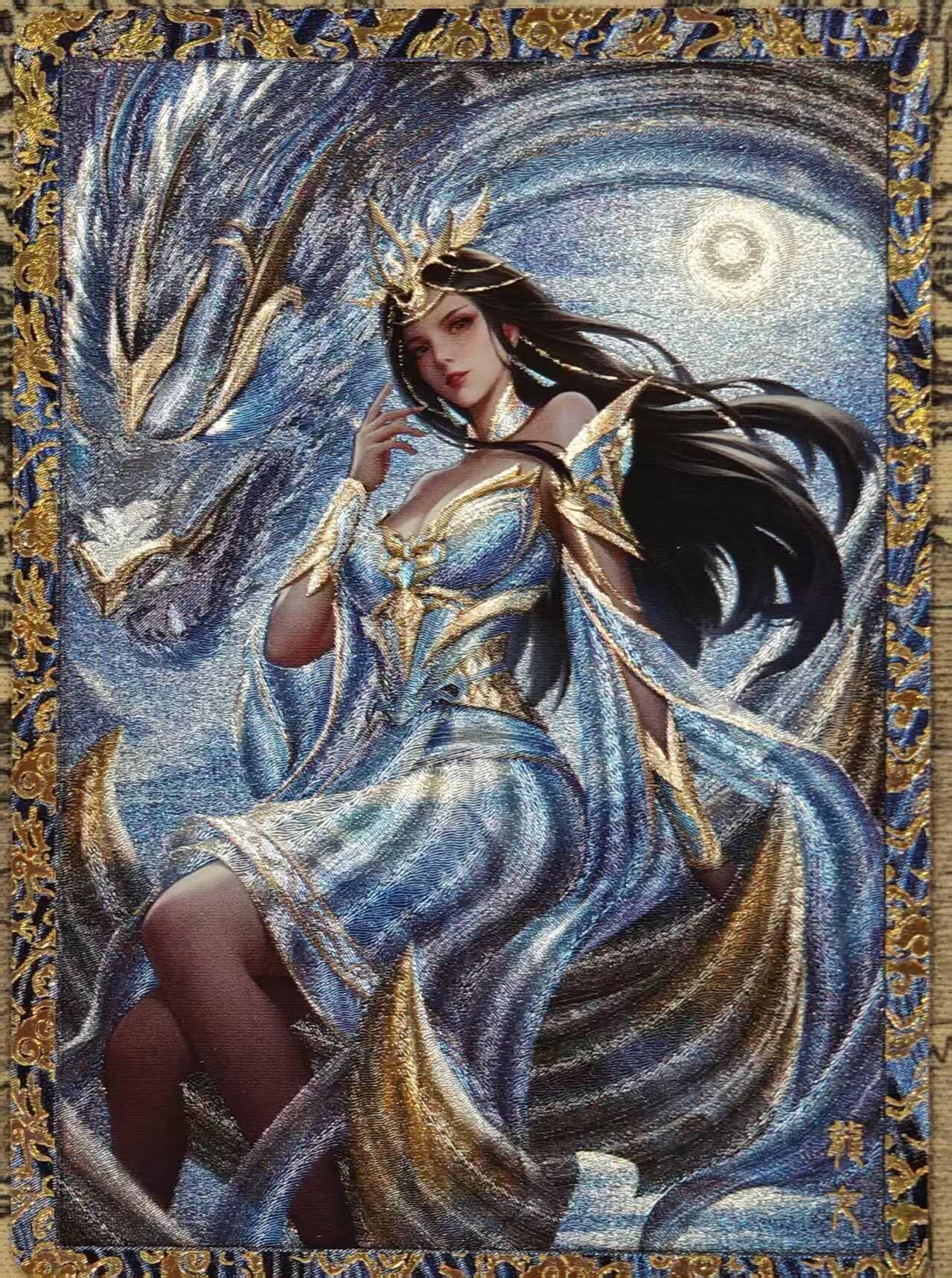 龙虎卡牌六六场 （无佣金，周六结拍，欢迎送拍） 粗闪卡  龙女