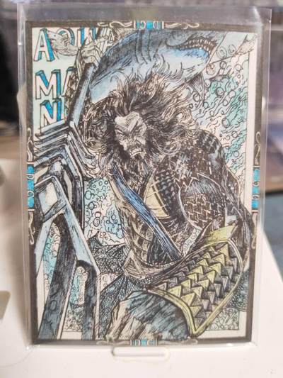 阳大大卡牌拍卖第85期（持续收拍品，周六晚上九点截拍，进群福利早知道） - 【手绘卡】知名画师 蛋蛋 海神