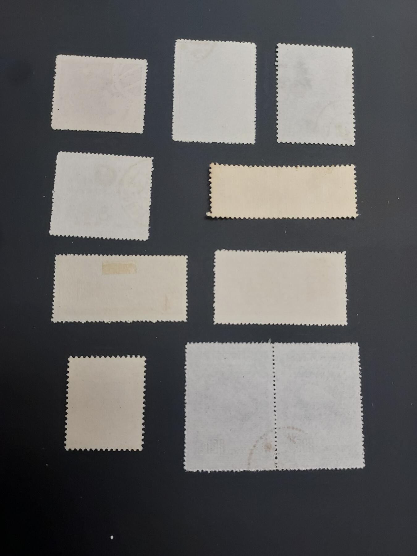 理想集藏 / 博彦收藏   12月10日 8点 邮票专场 全场包邮 老纪特 盖销旧票10枚，个别瑕疵，大部分上品