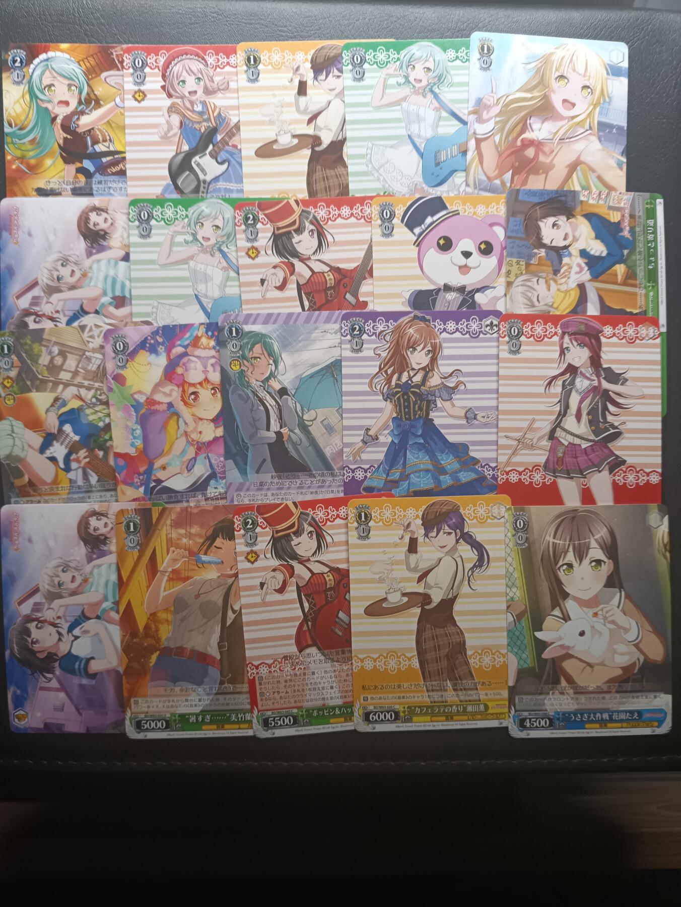 荟藏Assembly特殊场甲号——卡牌处理 WS黑白之翼 BanGDream系列 日版第一系列平卡批量20张批量4 全新