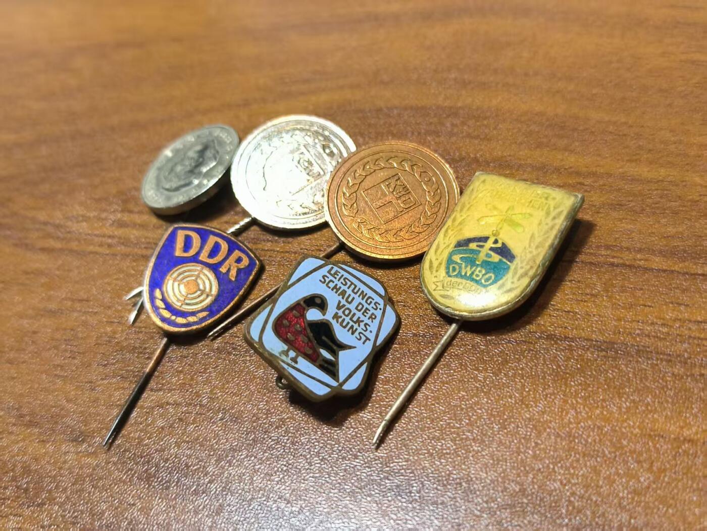 罗岚⭐新藏⭐特惠专拍第一场-分享拍场赚佣 民主德国插针一组 马克思 文化联盟荣誉会员