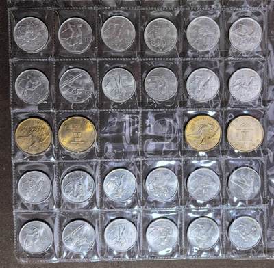 北京马甸外国币专卖第147期，外国币专场，陆续上拍，欢迎关注 - 加拿大冬，残奥运会纪念币14枚/套，共2套