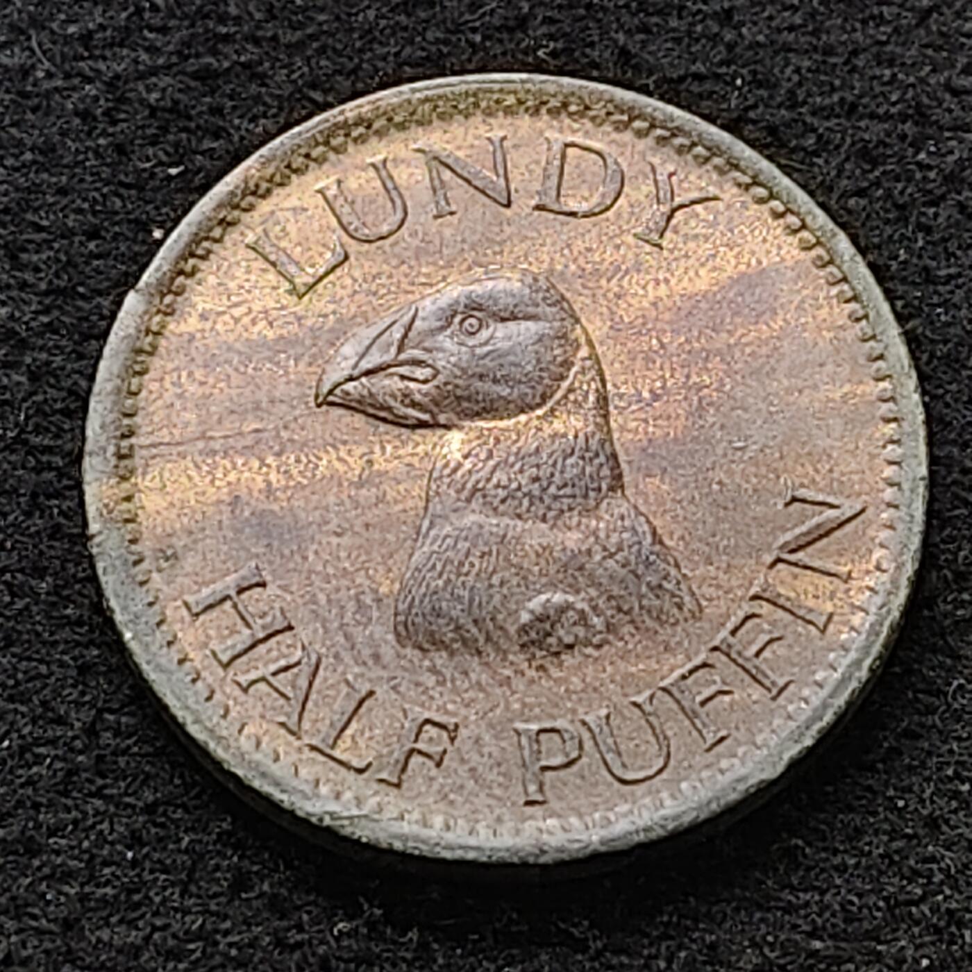 【全场包邮】纯粹捡漏拍484场（免费代拍第21场） 伦迪岛1929年1/2芬妮铜币