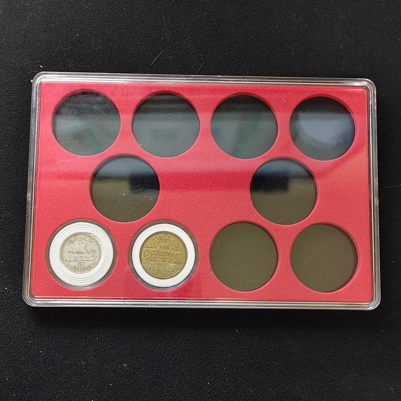 【全场包邮】纯粹捡漏拍482场（免费代拍第19场）-币封+套装+富兰克林（注意佣金） 【盒装套币】黎巴嫩各年份12枚套币2盒