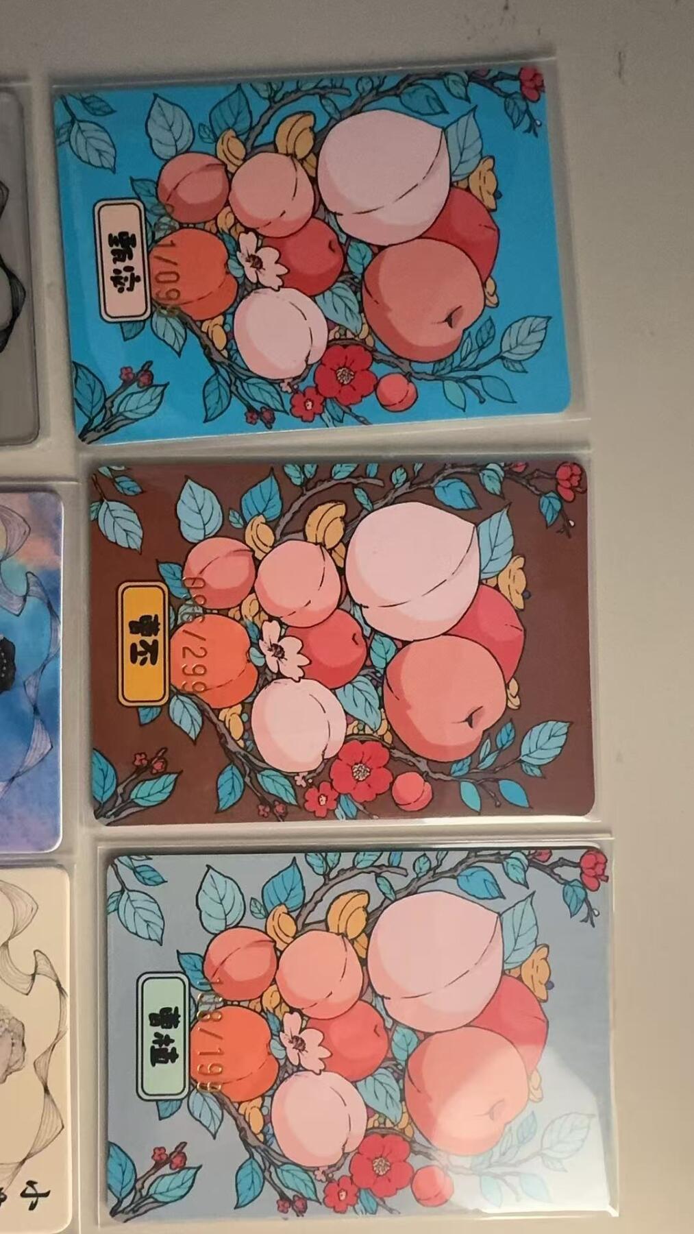 第十五期 小花瓣 洛水 女神   手绘复刻3张限编+3张