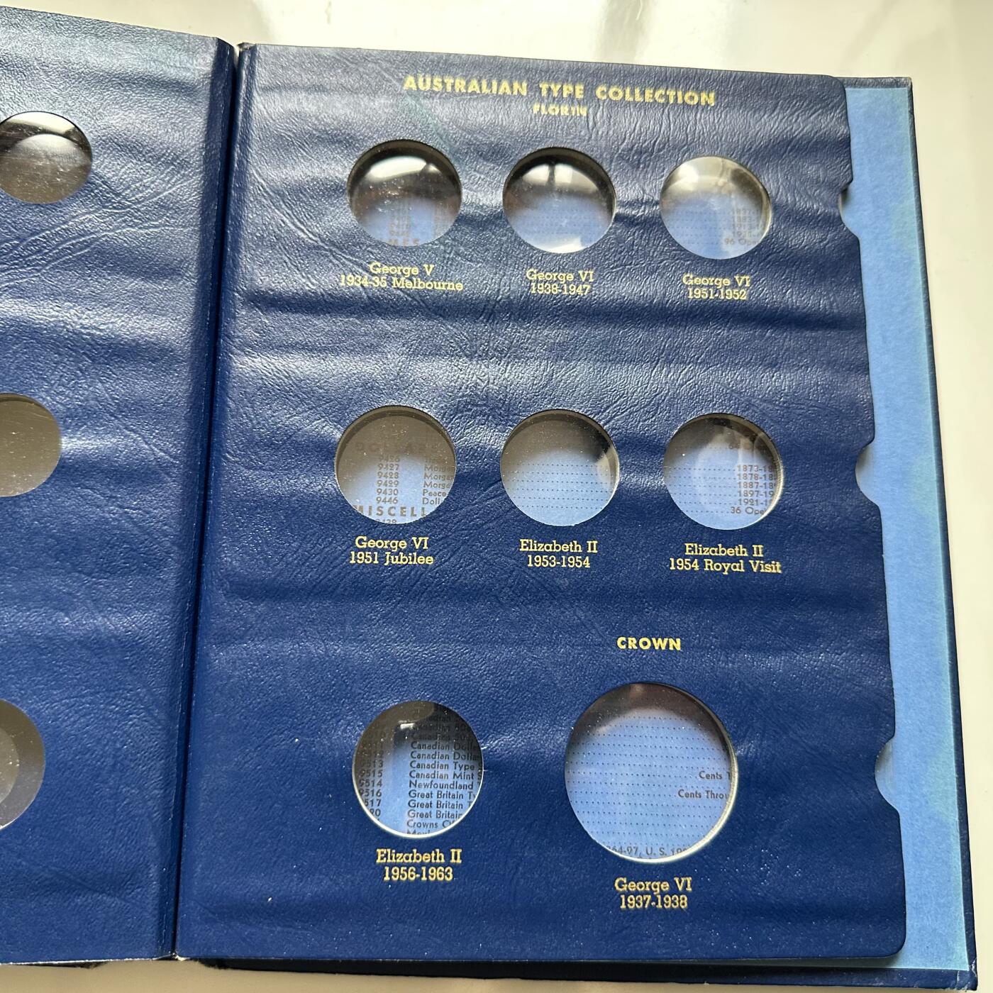🌹外币初藏🌹🐯2025年第136场  每周二四六晚8️⃣点 接代拍 澳大利亚银币定位册 空册