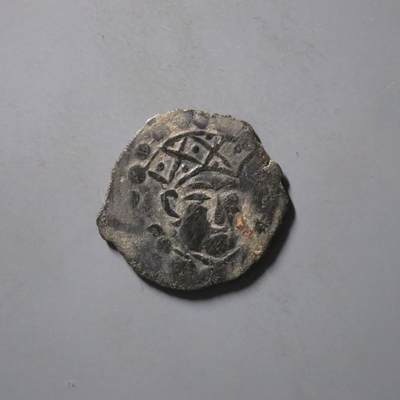 七河·世界钱币杂件水晶矿标小拍（总第30期） - （14）k514 大唐西域粟特币 昭武九姓·石国 萨塔哈雷·图顿王铜币  华夏评级XF40