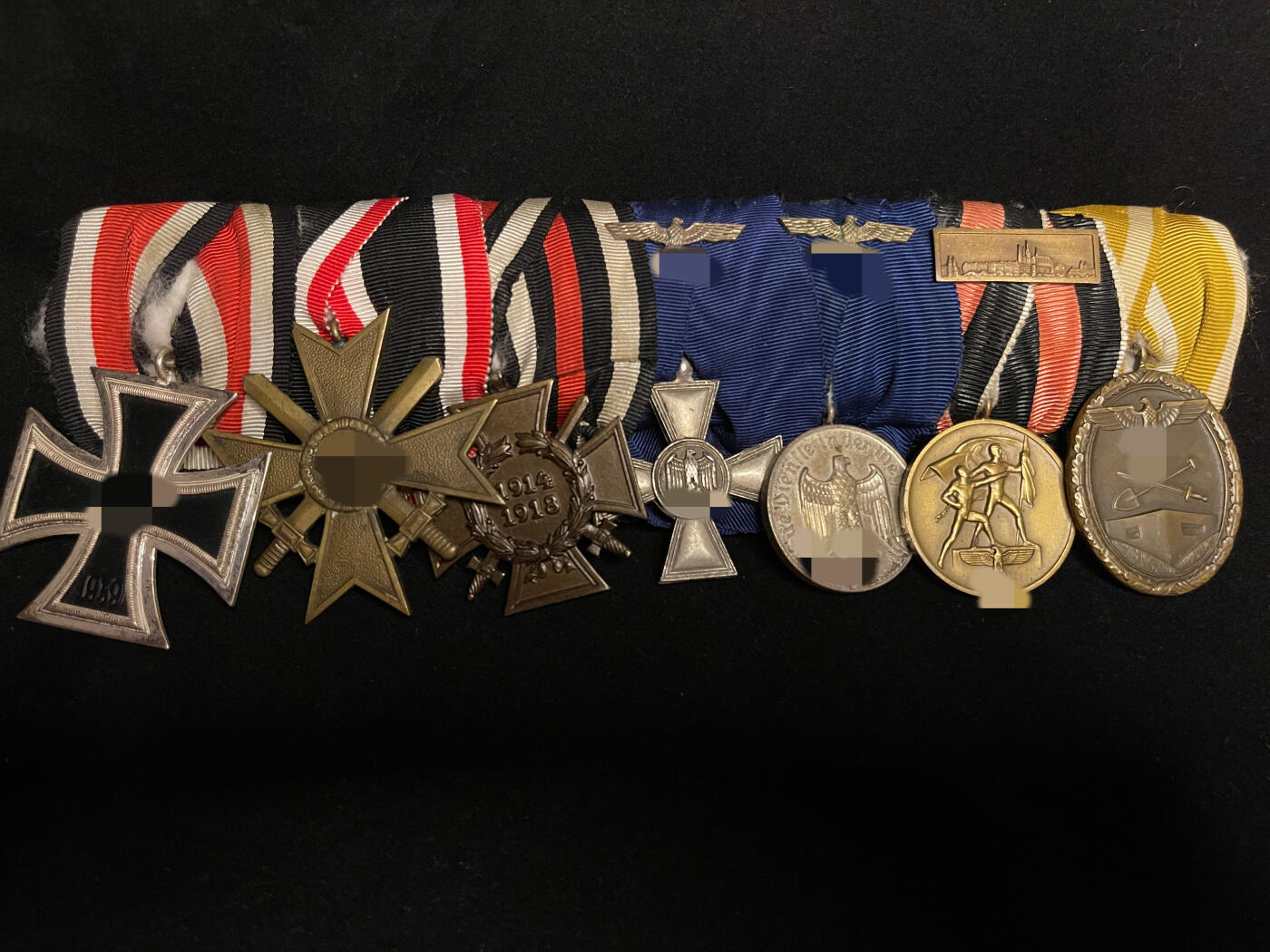 勋章专场 极少见德三七联排