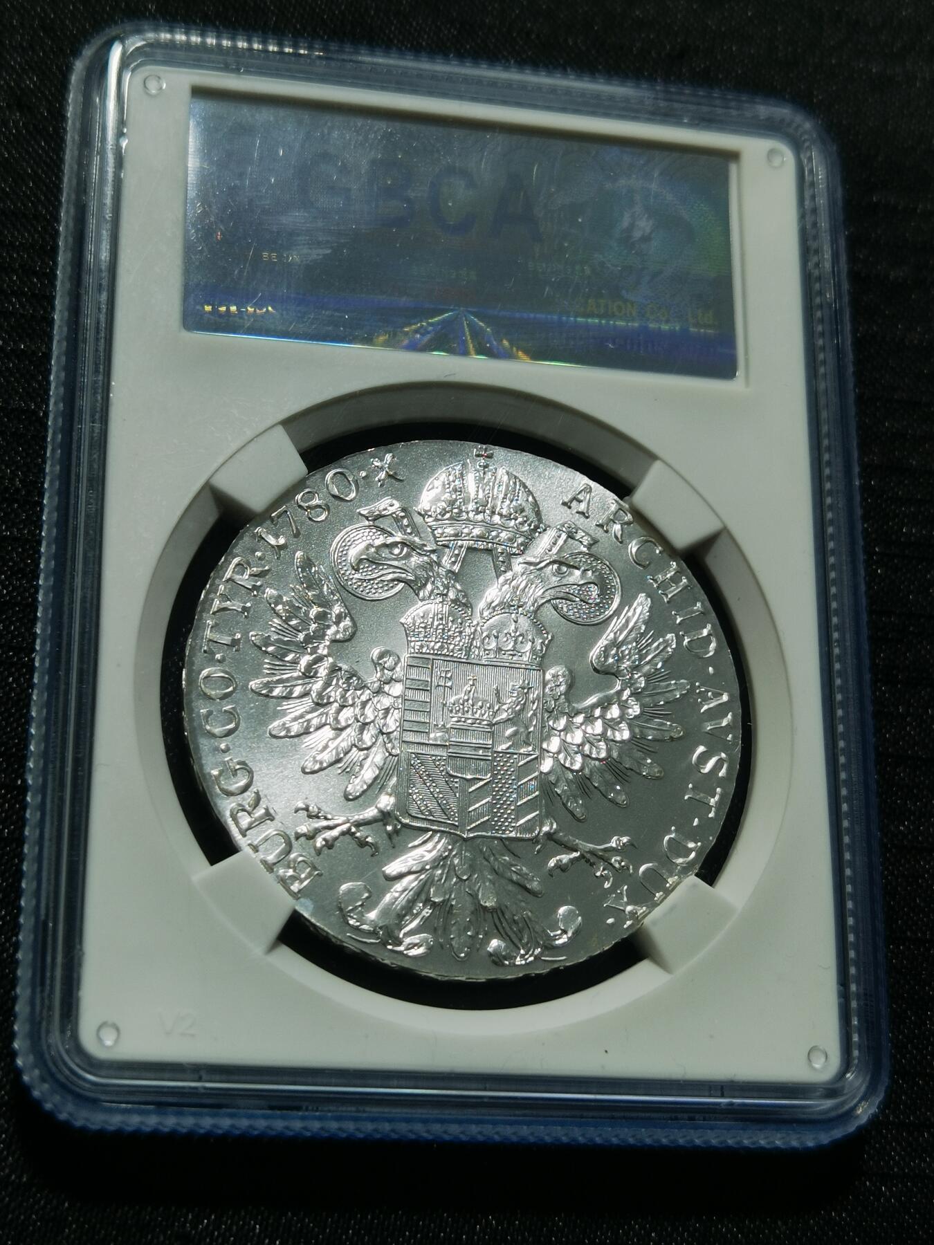 天下钱庄专场欢迎参拍 奥匈帝国大奶妈银币，