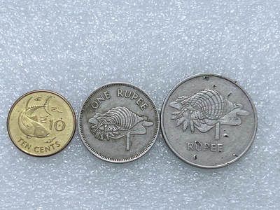 第一海外回流一元起拍收藏 散集专场  第275期 - 塞舌尔硬币 3枚