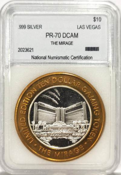博洋堂世界钱币拍卖第150期（全场包邮） - 拉斯维加斯赌场系列纪念银质代用币