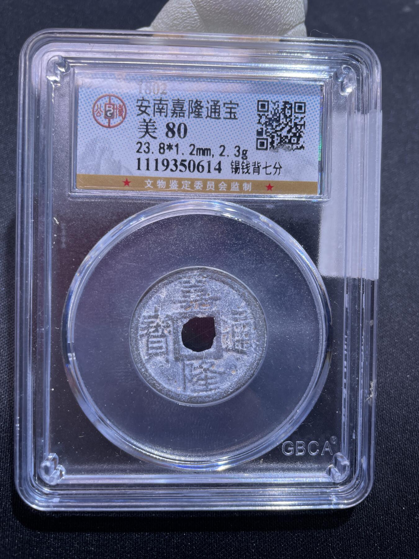 捡漏专场 安南嘉隆通宝