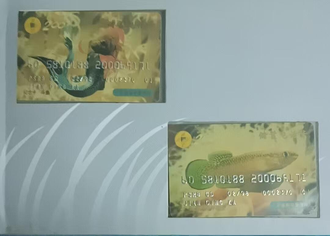 《鸿通俱乐部》拍卖第66期 12月3日21：00延时节拍 广东密码卡《海洋鱼》 4全 未评级