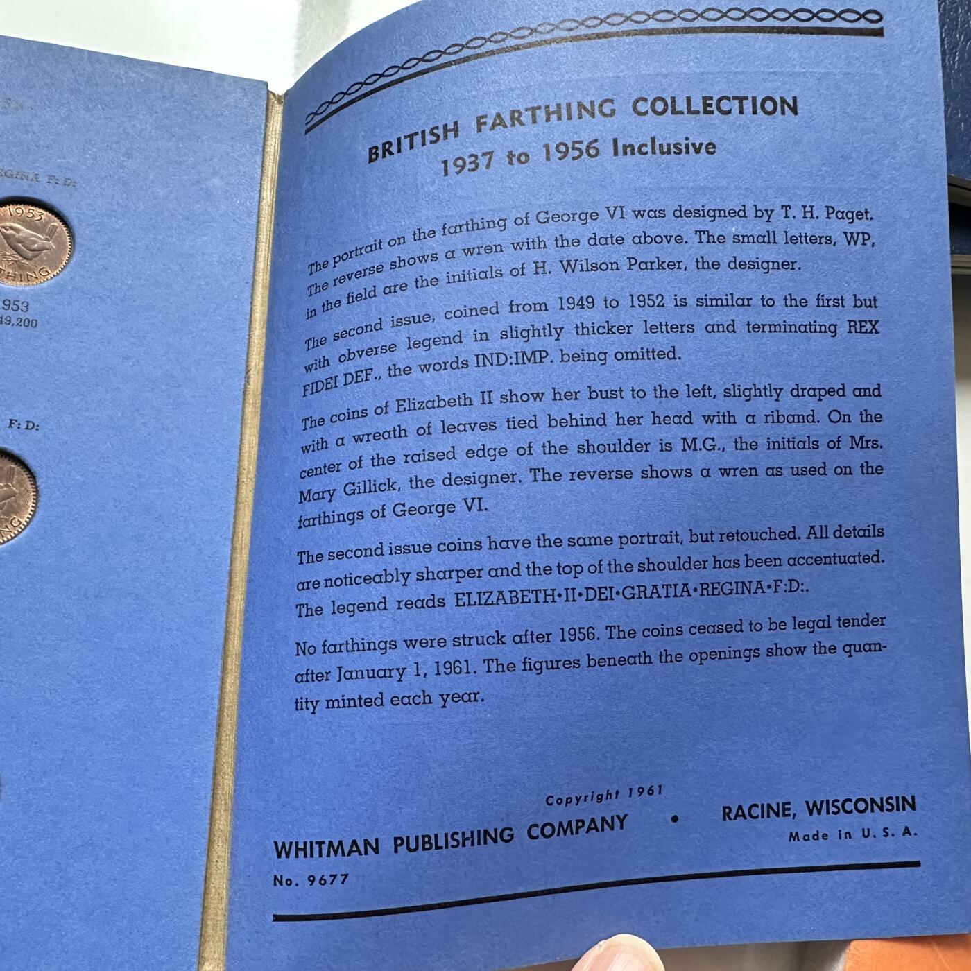 🌹外币初藏🌹🐯2025年第136场  每周二四六晚8️⃣点 接代拍 英国1937-1956年法新定位册共23枚 乔六伊二全年分仅缺40年一枚 全带光品相