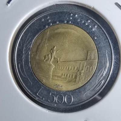 沼泽如烟--第922场 - 意大利1986年500里拉