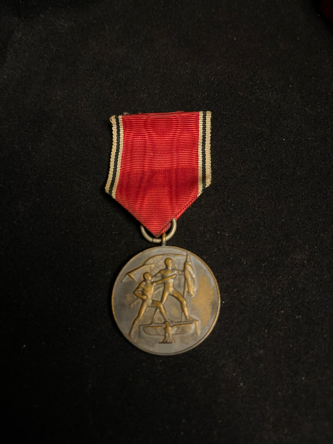 勋章专场 德国（1939）德奥合并奖章 少见带原盒