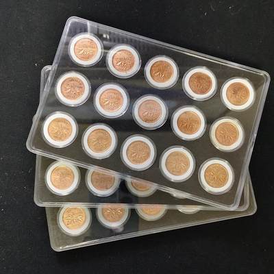 【全场包邮】纯粹捡漏拍482场（免费代拍第19场）-币封+套装+富兰克林（注意佣金） - 【盒装套币】加拿大1937-1980年乔治六世-女王连续年份各版本45枚一组