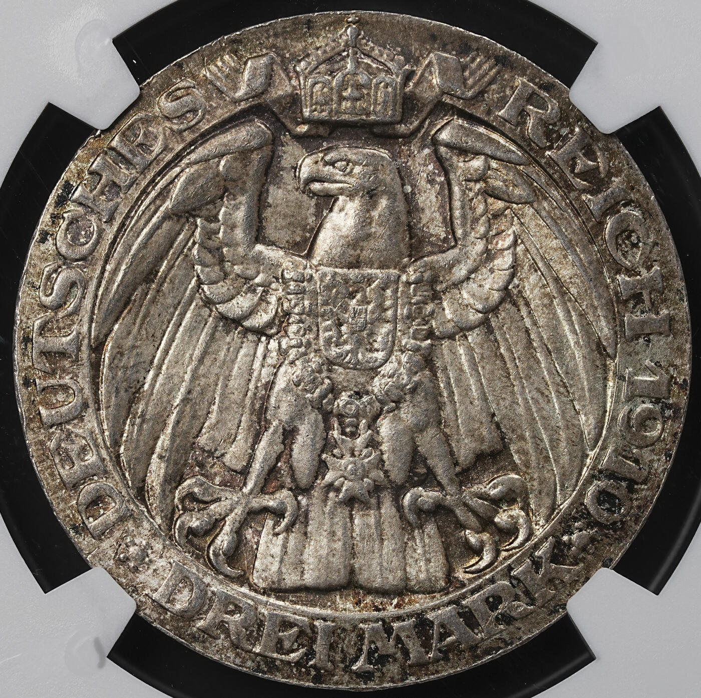 修遠堂世界钱币第九十六期 NGC MS64 1910年普鲁士-柏林大学百年纪念3马克银币