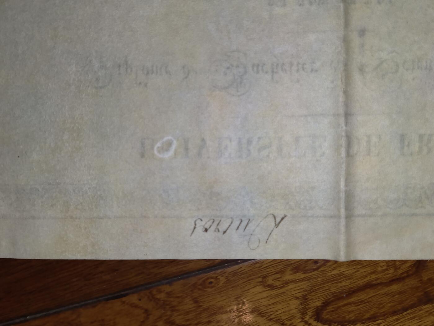 凯旋世界勋赏（第20期）（欢迎送拍）（对拍品有疑问请询问客服，不接受到手刀，出价默认拍品品相。请认真阅读拍卖规则！出价默认已认可！）（收到货请录制开箱视频，无视频概不处理问题。） 1843年法国巴黎大学的物理科学学士学位证书完成当时法国大学物理科学专业的课程要求，涵盖数学、物理等学科（符合19世纪法国大学理科学制）