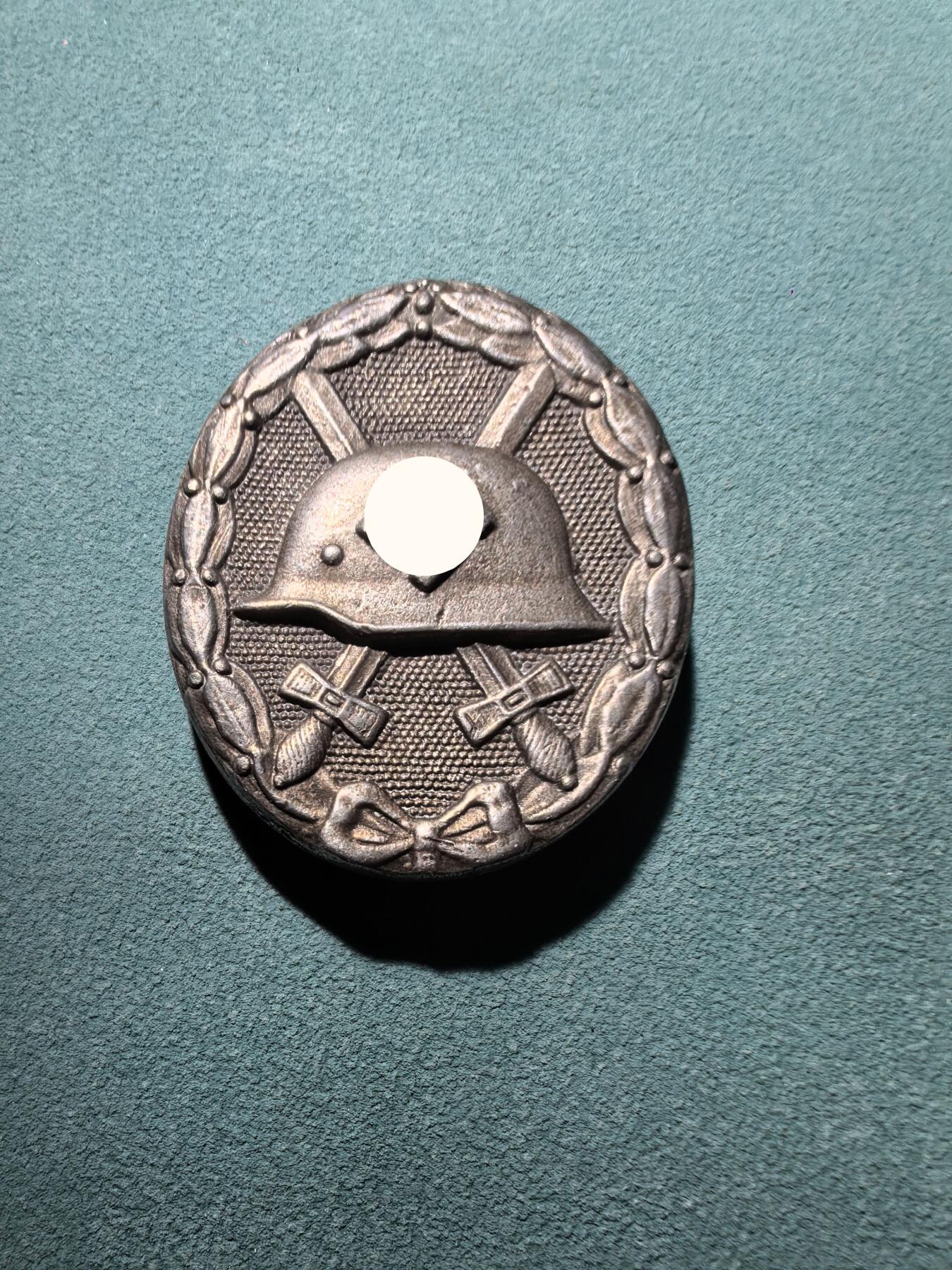 盛世勋华——号角文化勋章邮票专场拍卖第291期 德国（1939）银级战伤奖章 带30厂厂标（Hauptmunzamt）