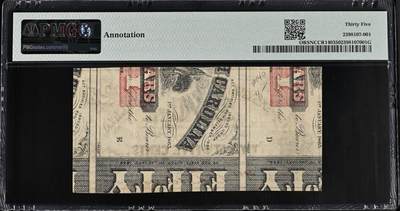 12.5纸币专场 - 1863年美国北卡罗来纳州25分