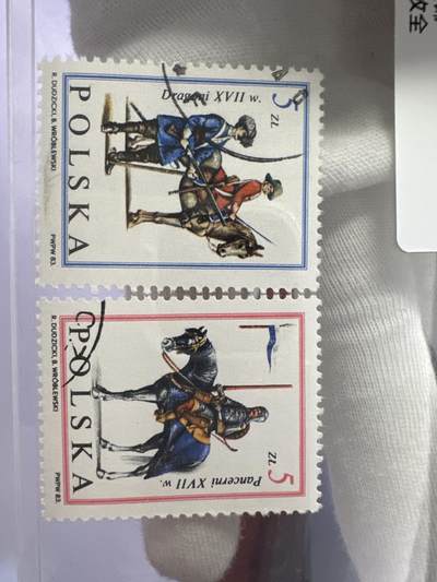 12.6邮票专场 - 波兰1983年维也纳解围300周年军装民族服饰5全